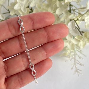 Sterling silver 925 Infinity Bracelet